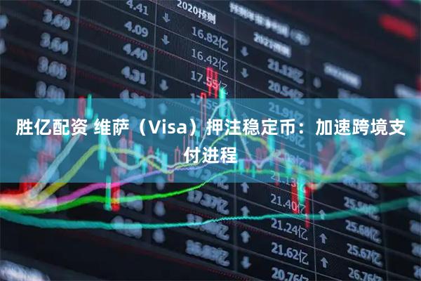 胜亿配资 维萨（Visa）押注稳定币：加速跨境支付进程