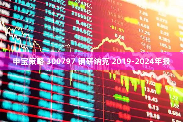申宝策略 300797 钢研纳克 2019-2024年报